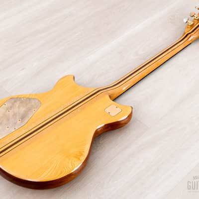 1977 Greco GO1200 Speed Way Vintage Neck Through Guitar Natural w/ Case, Japan Fujigen image 14