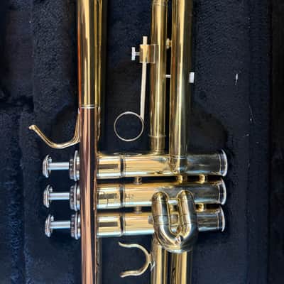 Palatino brand Trumpet with case and  mouthpiece image 3