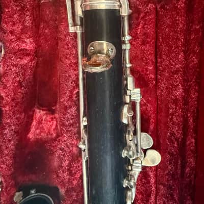Larilee brand wood  Oboe with case. Made in France image 8