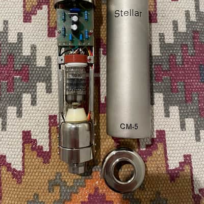Stellar Microphones CM-5 Tube Microphone package with shock mount and case image 8