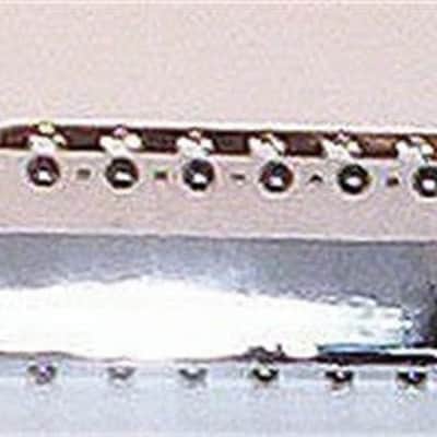 Fender® Vintage Style Chrome Bridge Assembly Strat~2 1/16"~Big Block~Brand New image 4