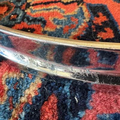 Gretsch 1960s Round Badge Era 14 Inch Snare Side Hoop Die Cast 8 Lug image 6