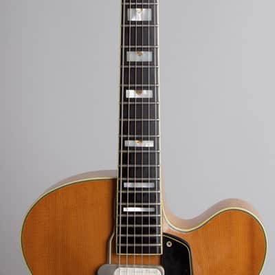 Guild  Artist Award B w/floating DeArmond pickup Arch Top Acoustic Guitar (1961), ser. #17325, brown tolex hard shell case. image 8