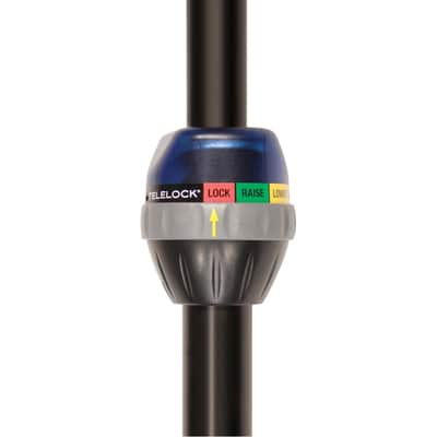 Ultimate Support TS-90B TeleLock Series Lift-assist Aluminum Speaker Stand with Integrated Speaker A image 2