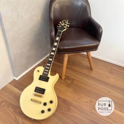 Aria Pro II PE-Deluxe Ivory 1980s Made in Japan (Matsumoku) image 11