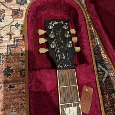2014 Gibson Les Paul Standard Min-ETune – Flamed Maple / Root Beer Burst – OHSC image 3