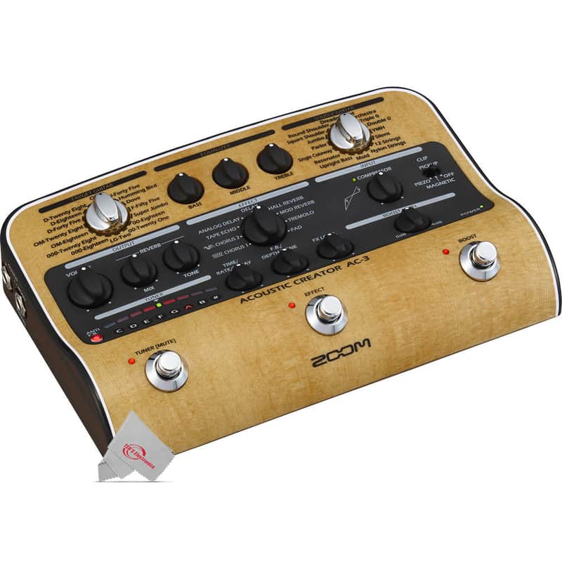 Zoom AC-3 Acoustic Creator Pedal image 1