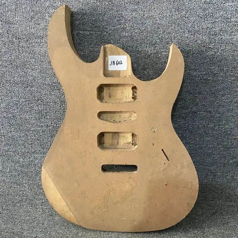 Unfinished HSH Electric Guitar Body DIY Project image 1