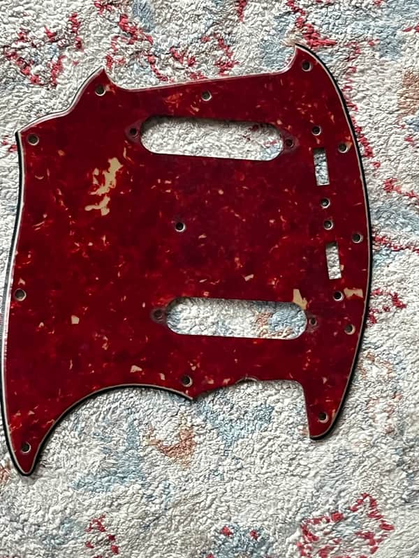 1964 1965 1966 1967 Fender Mustang Duo Sonic guitar tortoise pickguard image 1