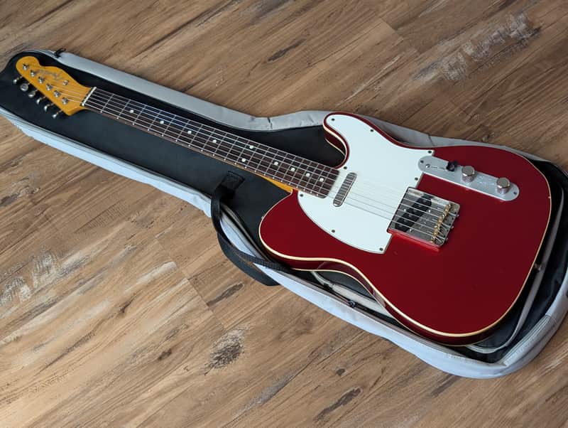 Fender Telecaster Custom Electric Guitar Vintage Japan 1985 Candy Red CLEAN! image 1
