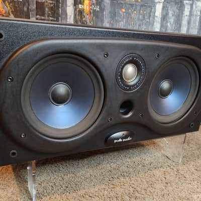 Polk Polk CS400i Center channel speaker 2003 - Black image 4