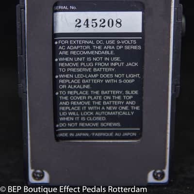 Aria AOD-1 Overdrive Big Foot Series s/n 245208 mid 80's Japan image 9