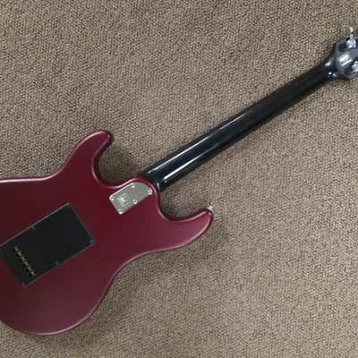Ernie Ball Music Man Sub 1 Guitar Textured Red image 6
