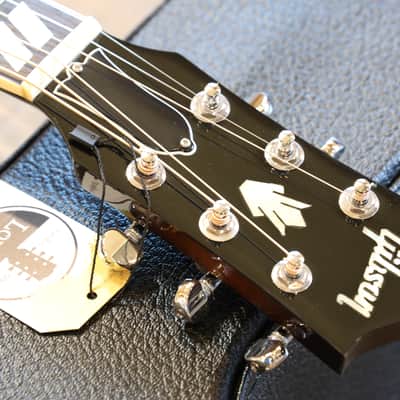 LEFTY! 2008 Gibson CJ-165 Left-Handed Acoustic/ Electric Mini Jumbo Guitar Vintage Sunburst + OHSC & Papers image 11