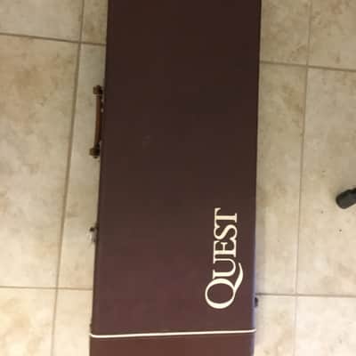 Vantage Quest Travel Electric guitar Matsumoku 1982 w case Very Cool image 12