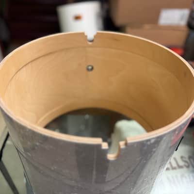 Pearl Marching Percussion Snare Shell 10.5"x14" White Marine Pearl image 6