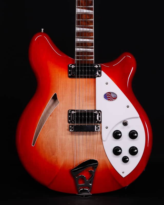 Rickenbacker 360 Semi Hollow Electric Guitar, FireGlo