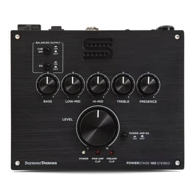 Seymour Duncan Powerstage 100 - 100w Stereo Guitar Amp Pedal - Black image 1