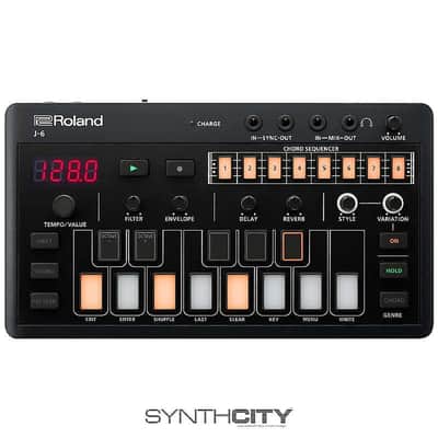 NEW Roland J-6 AIRA Compact Chord Synthesizer - Black, Create Awesome Chord Progressions! Ships Fast! image 1