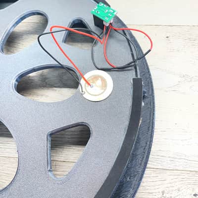 16” Multi Trigger Dual Zone Drop In Drum Trigger Plate For Converting Acoustic Drums To Electronic image 2