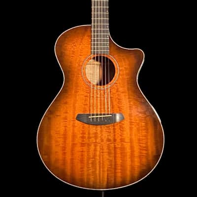 Breedlove Oregon Concerto Bourbon CE Myrtlewood/Myrtlewood w/ Case - Used image 2