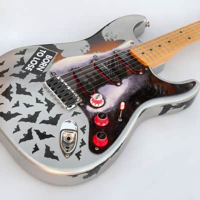 Fender Billy Corgan Smashing Pumpkins Bat Stratocaster image 1