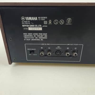Yamaha - TC-520 - Stereo Cassette Deck image 9