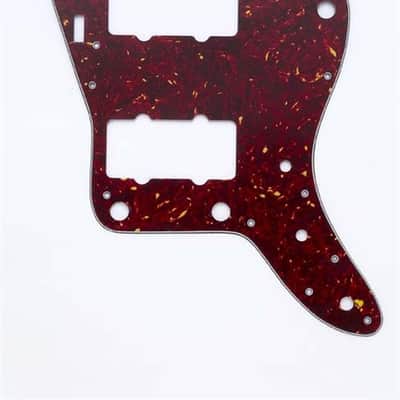 Pickguard For Fender Import Jazzmaster, 3-Ply - VINTAGE RED TORTOISE
