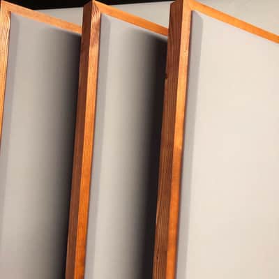 Custom Framed Acoustic Panels (SET OF 4) 4ft x 2ft x 2.5in image 3