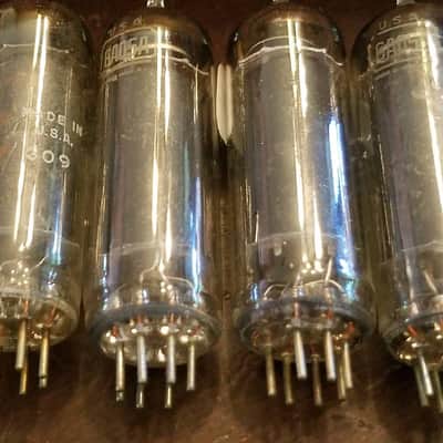 RCA Matched Pair (2) 6AQ5 beam power tNOS AT1000 TESTED Vacuum Tube 6AQ5A 1946-1974 image 6