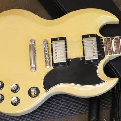 2011 Gibson Custom Shop 61 Reissue SG Electric Guitar TV Yellow + COA OHSC image 3