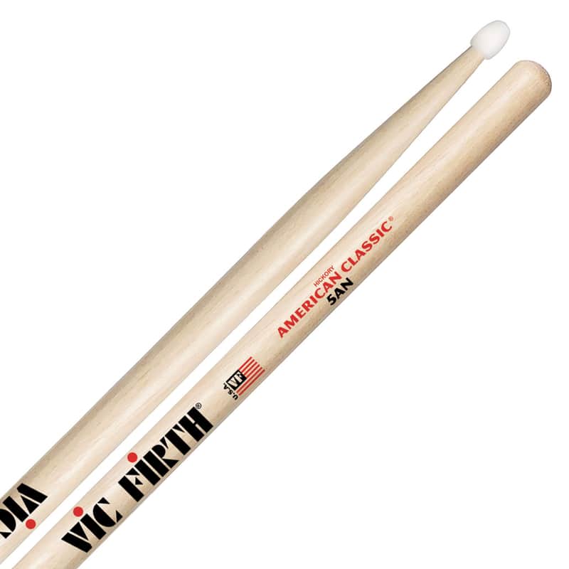 Vic Firth 5AN 5A Nylon Tip Drum Stick Pair image 1
