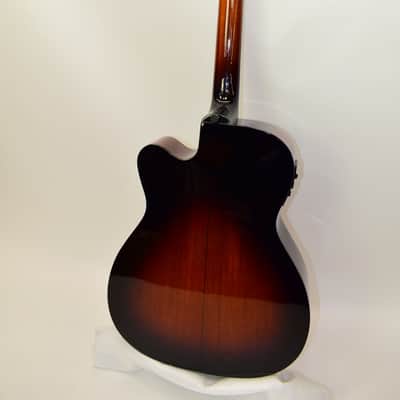 Blueridge BR-343ce Contemporary Series Worship 000 Cutaway Acoustic Electric Guitar, Vintage Sunburst w/ Case - Previously Owned image 15