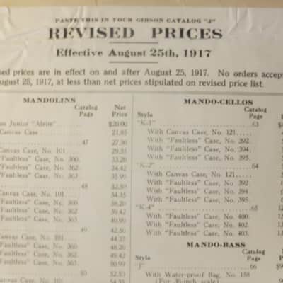 Gibson Catalog, 1917, Catalog 'J' image 2