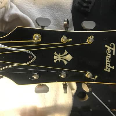 TERADA FW504 acoustic guitar from the 70's MIJ Made in Japan Gibson Dove Copy + Case image 4