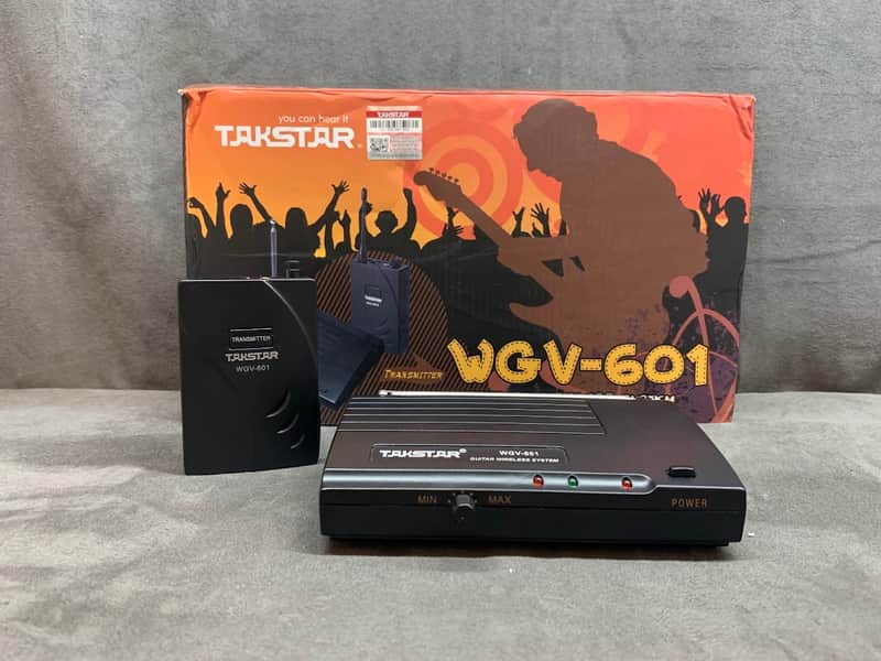 Takstar WGV-601 Guitar Wireless System image 1