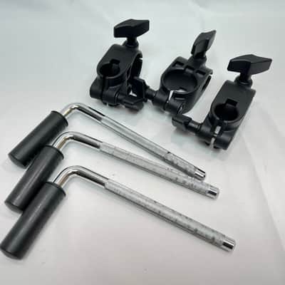 Roland MDH-6U V-Drum 1.5 inch Rack Clamp + L Arm - Pad Tom Snare Mount THREE PACK image 3