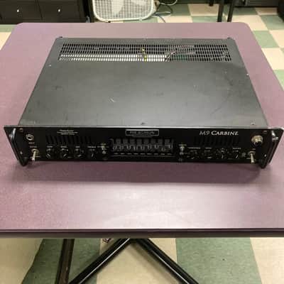 Mesa Boogie M9 Carbine 600-Watt Rackmount Bass Amp Head 2009 - 2017 - Black image 2