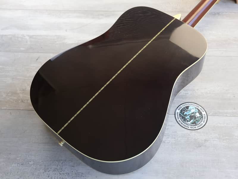1980's Morris W-20 Japanese Vintage Acoustic Dreadnought Guitar