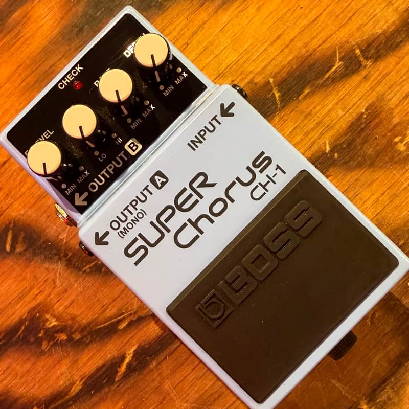 Boss CH-1 Super Chorus (Dark Gray Label) 2001 - Present - Blue image 1