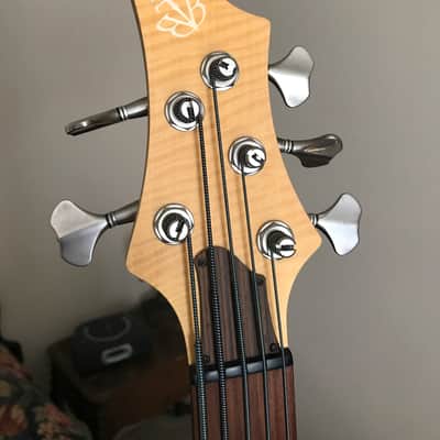 Ibanez Prestige BTB1005 Fretless 1999 Natural MIJ with Ibanez Hard Case image 5