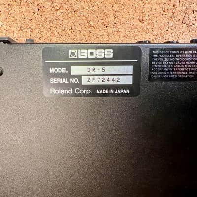Boss DR-5 Dr. Rhythm – 1990s – Serviced – Warranty image 5