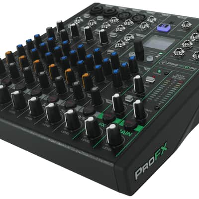 Mackie ProFX10GO 10-Channel Battery Analog Mixer w/FX/USB/Bluetooth+Mic+Boom Arm image 24