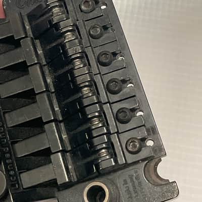 1990's Schaller Charvel Jackson Import Deluxe Series JT-570 Germany Floyd Rose Tremolo Bridge image 14