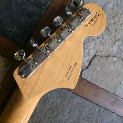 Fender Hendrix MIM strat reverse headstock w/dlx bag 2015 - blk image 6