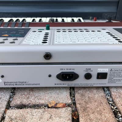 Hohner ADAM 1994 Grey Vintage Keyboard Synthesizer by Waldorf Germany super RARE image 3