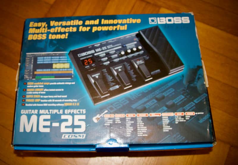 Boss ME-25 Guitar Multi-Effect Unit 2010s - Black | Reverb Hungary