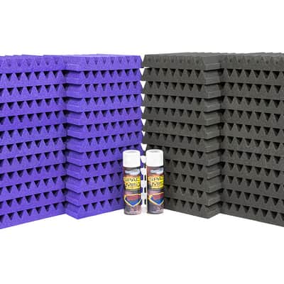 Universal Acoustics Pluto-2 Room Kit, Charcoal/Purple image 2