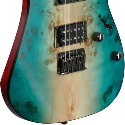 Ibanez RG421PB Electric Guitar, Caribbean Shoreline Flat image 4