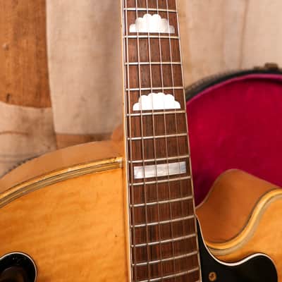 Epiphone Deluxe Electric Cutaway 1956 Natural image 6